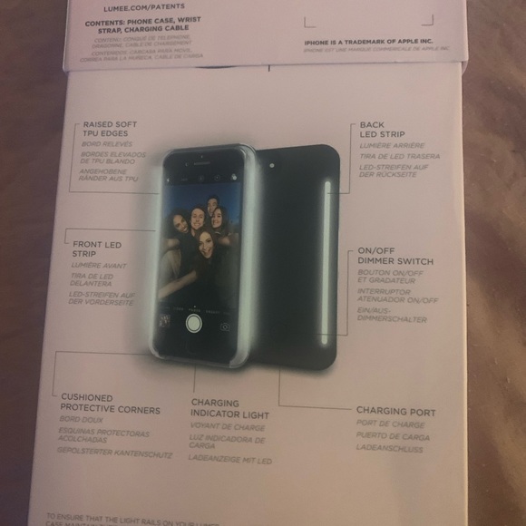 Lumee duo instafame lighted cases for IPhone 6 - 7 - 8 + - Picture 7 of 9